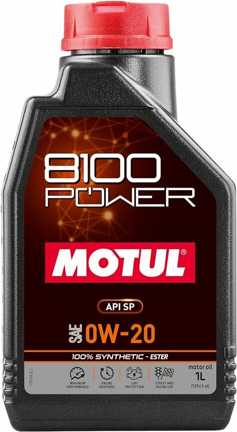Motul 8100 POWER 0W20 1L