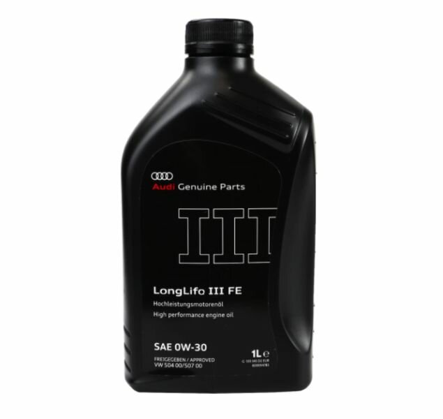 AUDI Longlife III SAE 0W30 504.00 507.00