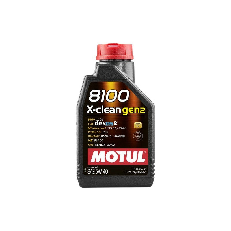 Motul 8100 X-CLEAN GEN2 5W40 1L