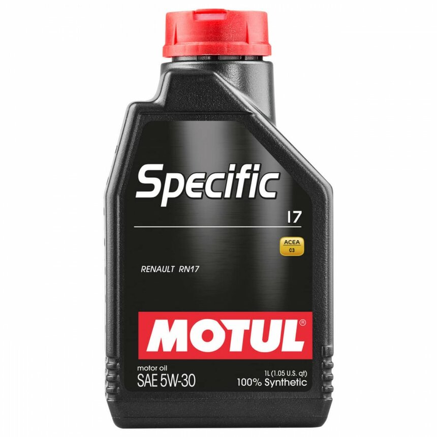 Motul SPECIFIC 17 5W30 ACEA C3 RENAULT RN 17 1L