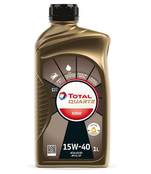 TOTAL QUARTZ 5000 15W40 1L